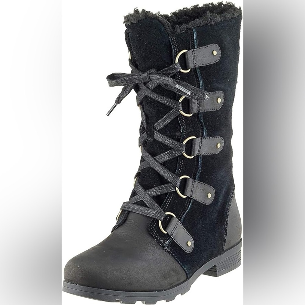 Sorel Emelie Waterproof Lace-Up Winter Boots
